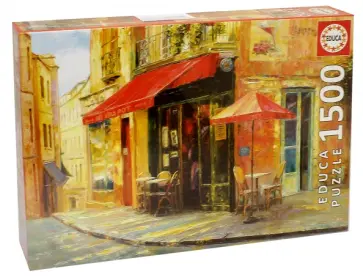 Пазл-1500 "Кафе Хиллсайд, HAIXIA LIU" (17123) обложка книги