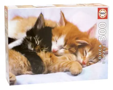 Пазл-500 "Котята" (17087) обложка книги