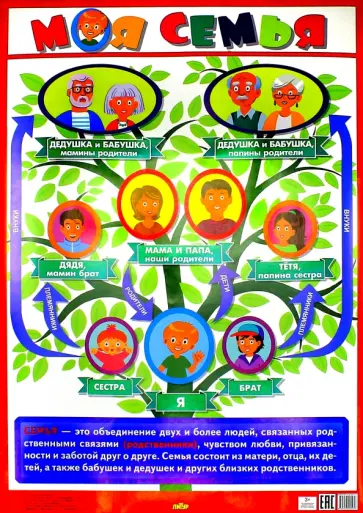 Моя семья (550х770) обложка книги