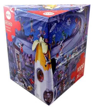 Пазл Перед стартом ракеты, 1000 деталей обложка книги