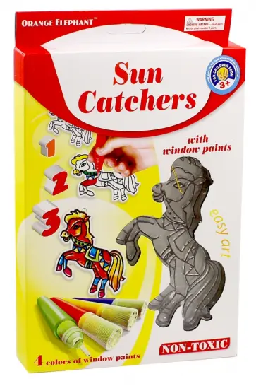 Витражные краски "Цирковая лошадка" (OE6WPS/H) обложка книги