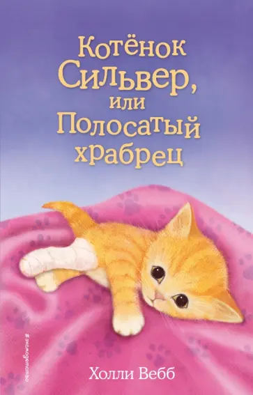 Холли Вебб - Котенок Сильвер, или Полосатый храбрец обложка книги