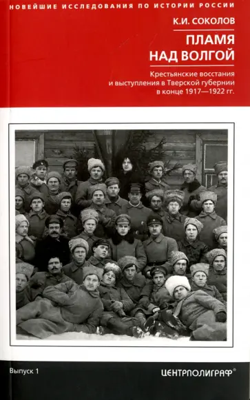 Константин Соколов - Пламя над Волгой. Крестьянские восстания и выступления в Тверской губернии в конце 1917-1922 гг обложка книги
