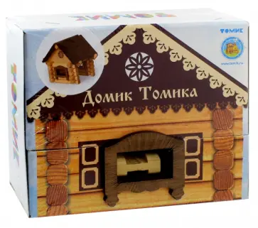 Конструктор деревянный "Изба", 39 деталей (1-20) обложка книги