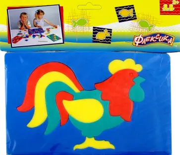 Мозаика мягкая "Петушок" (45303) Мозаика мягкая "Петушок" (45303) обложка книги