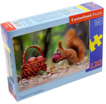 Пазл-120 MIDI "Белочка" (В-13302) обложка книги