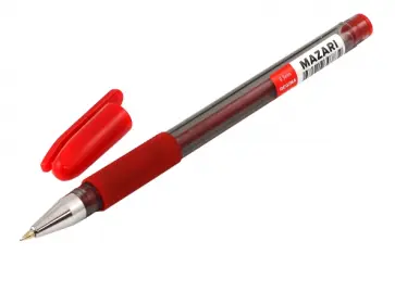 Ручка гелевая REGINA (красная) (М-5526) обложка книги