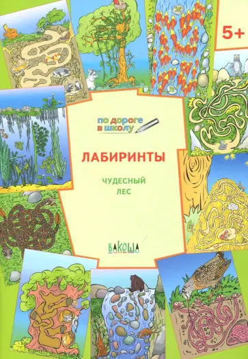 Вениамин Мёдов - Лабиринты. Чудесный лес. Тетрадь для занятий с детьми 5-6 лет Вениамин Мёдов - Лабиринты. Чудесный лес. Тетрадь для занятий с детьми 5-6 лет обложка книги