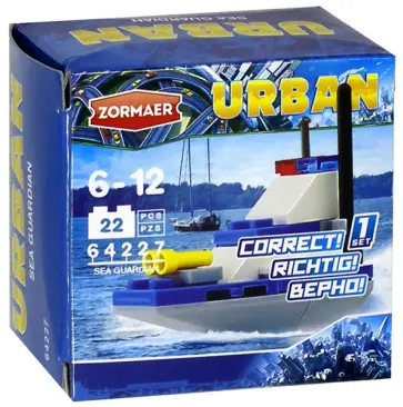 Конструктор "Морской защитник" (22 элемента) (64227) обложка книги