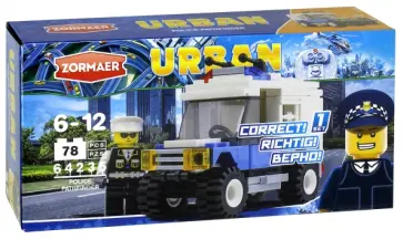 Конструктор "Полицейский следопыт" (78 элементов) (64235) обложка книги