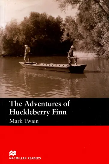 Mark Twain - Adventures of Huckleberry Finn обложка книги