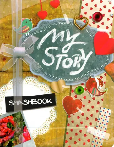 My story (c наклейками) обложка книги