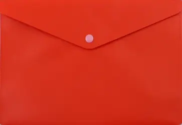 Конверт на кнопке  (A5, красный) (PK804A5NRED) обложка книги