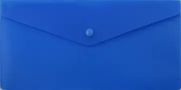 Конверт на кнопке TRAVEL-формат, синий обложка книги
