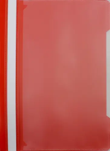 Папка-скоросшиватель, A4, красная обложка книги