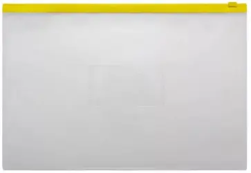 Папка на молнии ZIP (A4, желтая) (BPM4AYEL) обложка книги