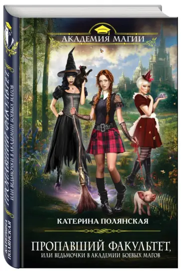 Катерина Полянская - Пропавший факультет, или Ведьмочки в Академии Боевых Магов обложка книги