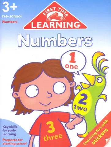 First Time Learning. Numbers (3+) обложка книги