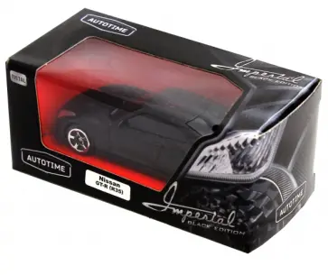 Машинка "Nissan GT-R (R35)" (Black Edition1:64) (49441) Машинка "Nissan GT-R (R35)" (Black Edition1:64) (49441) обложка книги