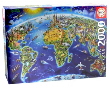 Пазл-2000 Достопримечательности мира обложка книги