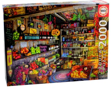 Пазл-2000. Продуктовая лавка обложка книги