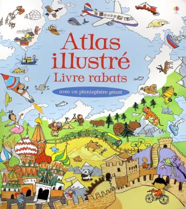 Alex Frith - Atlas illustre. Livre Rabats обложка книги