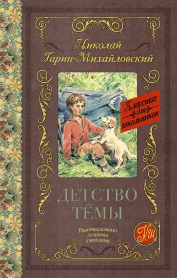 Николай Гарин-Михайловский - Детство Тёмы. Из семейной хроники обложка книги