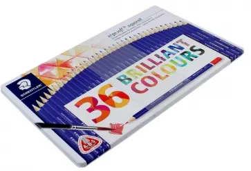 Набор карандашей акварельных, 36 цветов Ergosoft (156M36) обложка книги