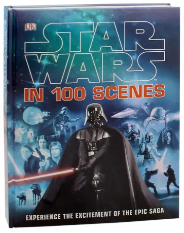 Star Wars in 100 Scenes обложка книги
