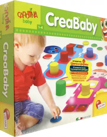 Обучающий пазл "Цвета и формы" обложка книги