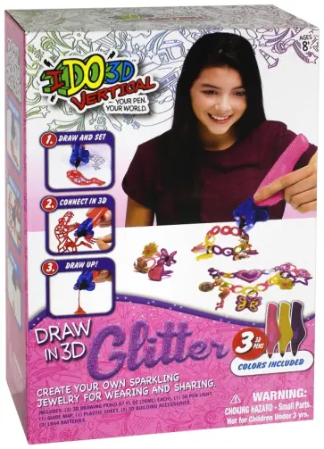 3D ручка "Вертикаль. Блеск" (3 ручки) (166077) обложка книги