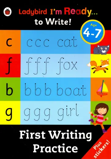 Ellen Philpott - I'm Ready to Write. First Writing Practice + Stickers Ellen Philpott - I'm Ready to Write. First Writing Practice + Stickers обложка книги
