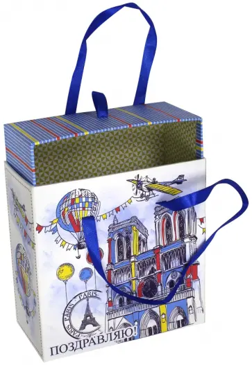 Коробка подарочная "Нотр-Дам" (44282) обложка книги