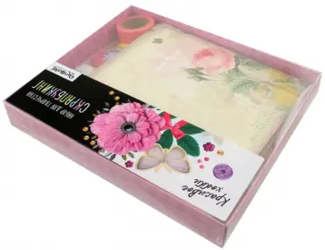 Скрапбукинг-альбом "Цветы" (02874) Скрапбукинг-альбом "Цветы" (02874) обложка книги
