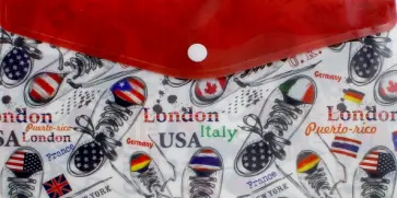 Папка для документов "Вокруг света" (26x14см) (43637) обложка книги