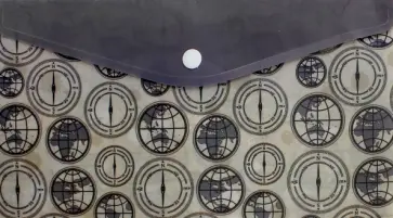 Папка для документов "Стороны света" (26x14см) (43639) обложка книги