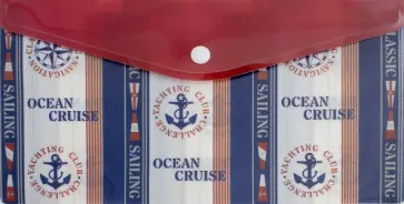 Папка для документов "Якоря" (26x14см) (43640) обложка книги