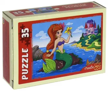 Puzzle-35 "Принцессы из сказок" (в ассортименте) (П35-1716) обложка книги