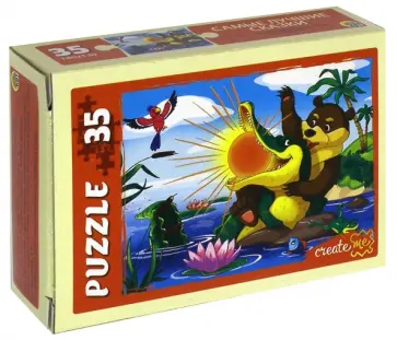 Puzzle-35 "Самые лучшие сказки" (в ассортименте) (П35-3251) обложка книги