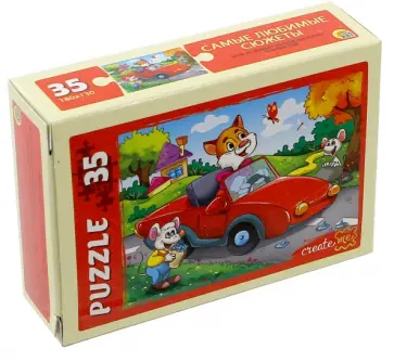 Puzzle-35 "Самые любимые сюжеты" (в ассортименте) (П35-1717) обложка книги