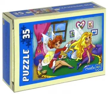 Puzzle-35 "Сказочные феи" (в ассортименте) (П35-1715) обложка книги