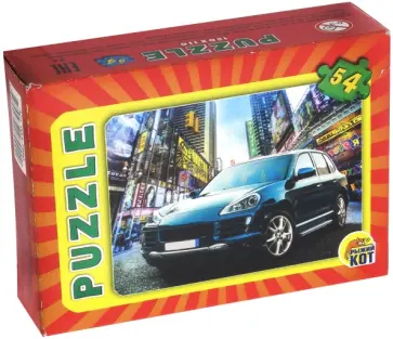 Puzzle-54 "Машины" (в ассортименте) (П54-7990) обложка книги