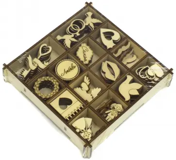 Набор украшений в коробке "Свадебный" обложка книги