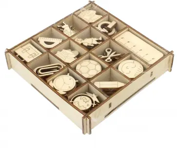 Набор украшений в коробке "Школа" (13,5х13,5) обложка книги