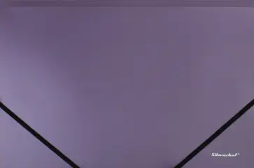 Папка на резинке Silwerhof "Perlen". А4. Сиреневая (321931-73) обложка книги