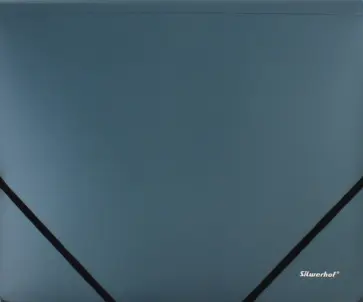 Папка на резинке Silwerhof "Perlen". А4. Зеленая (321931-75) обложка книги