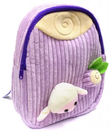 Рюкзак детский Барашек, вельвет обложка книги