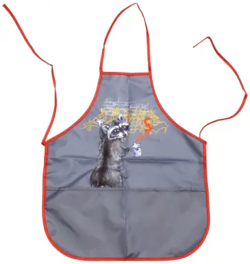 Фартук для уроков труда и рисования "Енот" (53х44,5 см) (43290) обложка книги