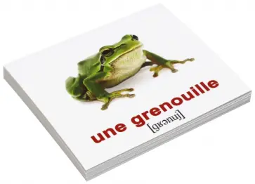 Носова, Епанова - Комплект карточек Мини-20 "Les animaix sauvages. Дикие животные" (французский язык) обложка книги