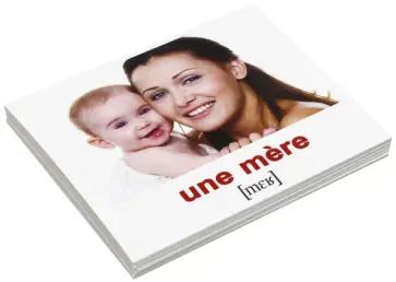 Носова, Епанова - Комплект карточек Мини-20 "La famille. Семья" (французский язык) обложка книги